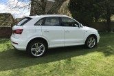 Audi Q3 S Line 2.0 Tdi,Manual,18″ Alloys,Glacier White,Leather