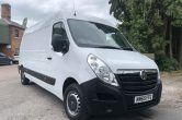 2015 65 Vauxhall Movano LWB, 2.3CDTI 125PS L3H2 F3500, ONLY 66000 MILES, AIR CON