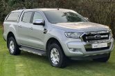 2018 (68) Ford Ranger 2.2TDCi Limited Double Cab D/C Pick Up Silver **NO VAT**